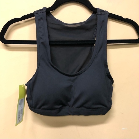 All In Motion Simplicity Mesh Back Black Sports Bra Size XS NWT - Picture 1 of 6